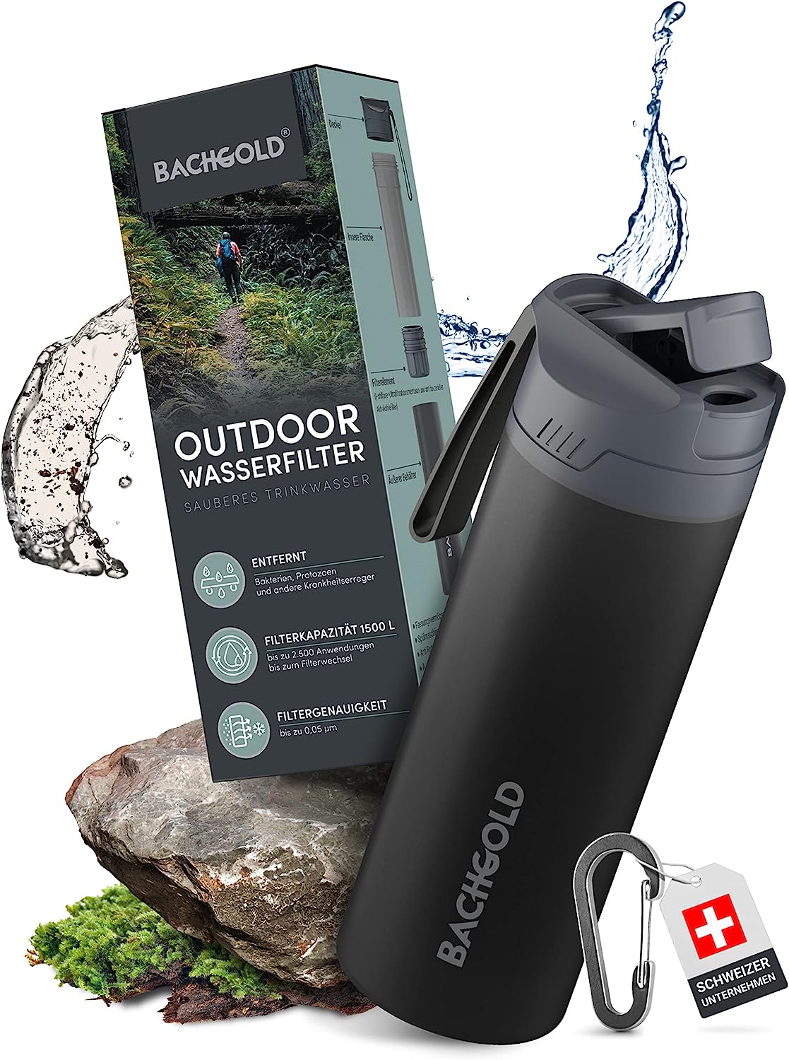Bachgold - Outdoor Wasserfilter 1500l – SOTA Outdoor CH
