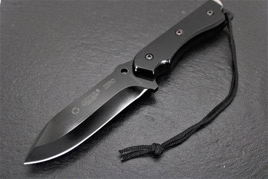 Aitor - Zero Black Taktisches Messer - Multifunktions-Scheide inklusive