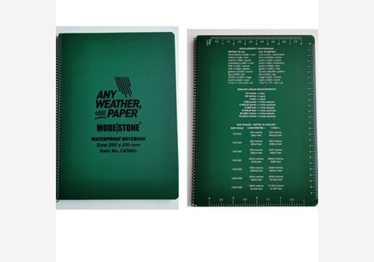 Modestone Wasserfestes A4-Notebook aus Steinpapier-SOTA Outdoor