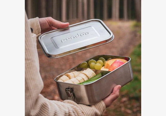 Pandoo Outdoor-Lunchbox Edelstahl inkl. Baumwolltasche-SOTA Outdoor