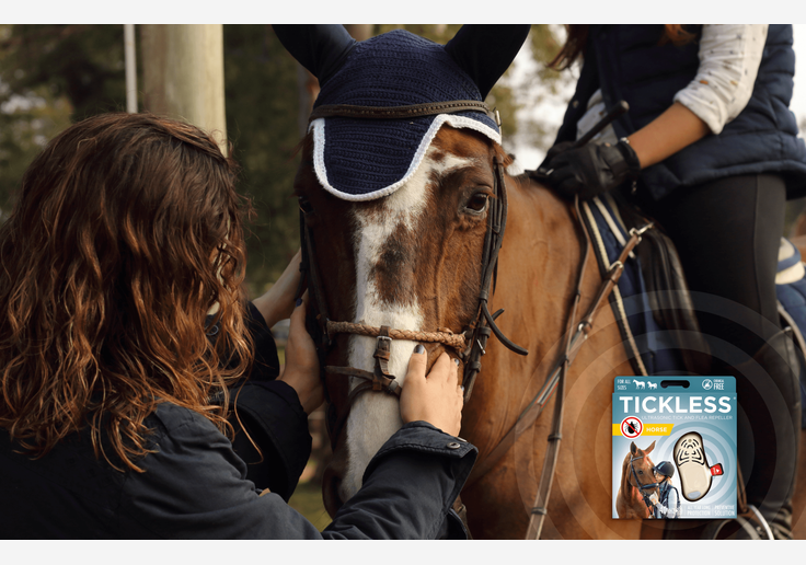 Laden Sie das Bild in Galerie -Viewer, {Tickless Horse Pferde-Zeckenschutz mit Ultraschall-SOTA Outdoor

