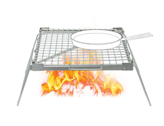 Winnerwell - Secondary Combustion Portable Grill Firepit SET