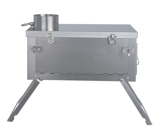 Zeltofen Winnerwell - Fastfold PLUS Titanium Nested Pipe M-sized  - 41x30x9cm Backpack Camping Stove