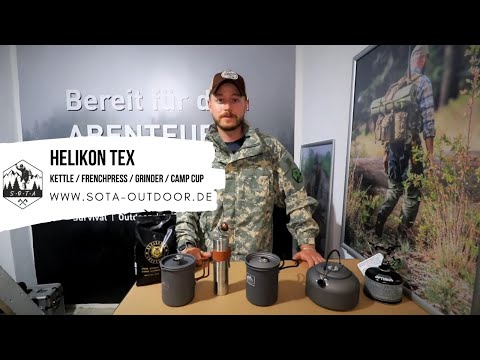 Helikon-Tex-CAMP-HAND-COFFEE-GRINDER-Kaffee-Muhle Video
