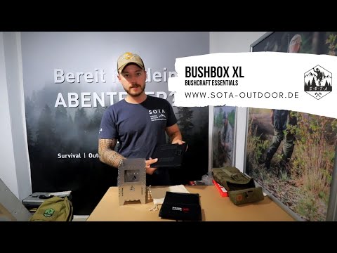 Bushbox XL Extra-Ledertasche Handgefertigt